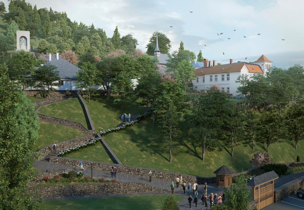 Ady, Csinszka és Goga csucsai otthona megújult köntösben (látványterv)