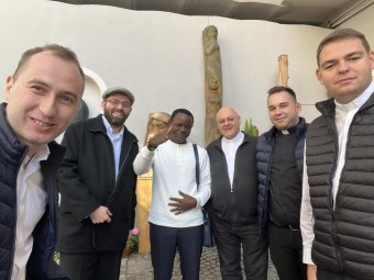Szolgálatba állt, magyarul tanul a kameruni piarista, az első afrikai diakónus Erdélyben