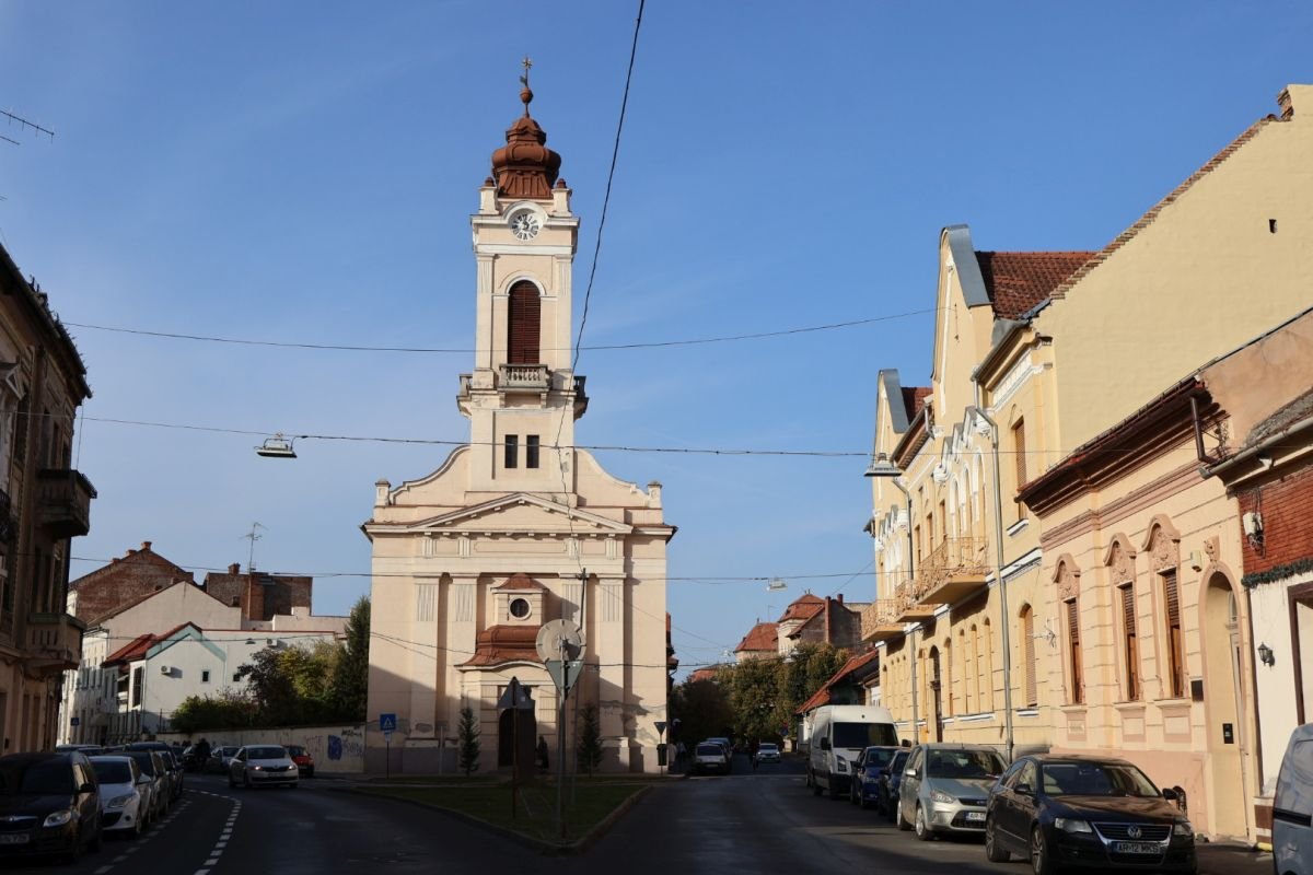 Az Arad-belvárosi református templom •  Fotó: Pataky Lehel Zsolt