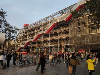 Rossz hír sok Párizsba utazónak: öt évre bezárt a Pompidou Központ modern művészeti múzeuma