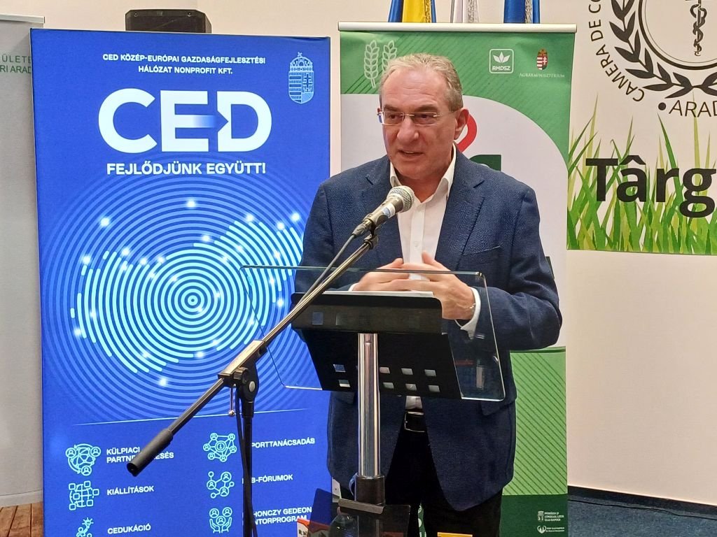 Winkler Gyula EP-képviselő szerint 2027 után számíthatunk a területalapú támogatások megreformálására •  Fotó: Pataky Lehel Zsolt