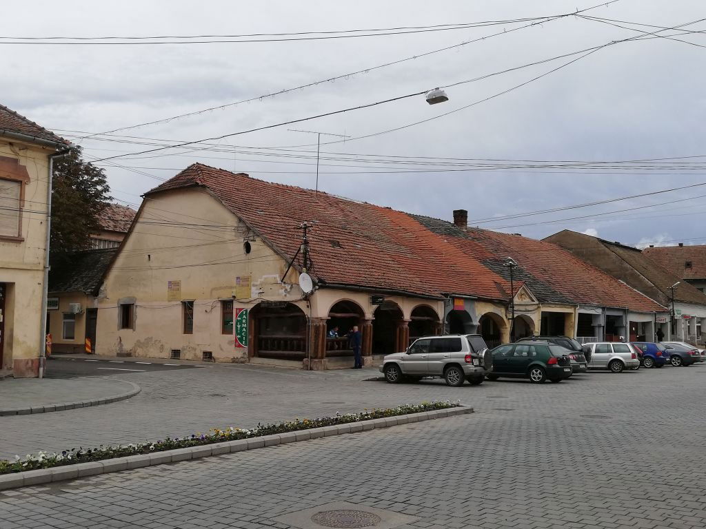 A „török bazár” Lippa belvárosában, a török hódoltság idejéről fennmaradt épület •  Fotó: Pataky Lehel Zsolt