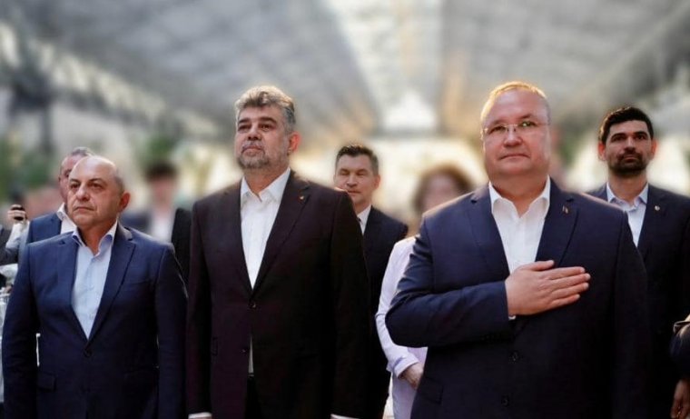 Mélyülő koalíciós feszültség? Más helyszínen ünnepelt Ciolacu és Ciucă