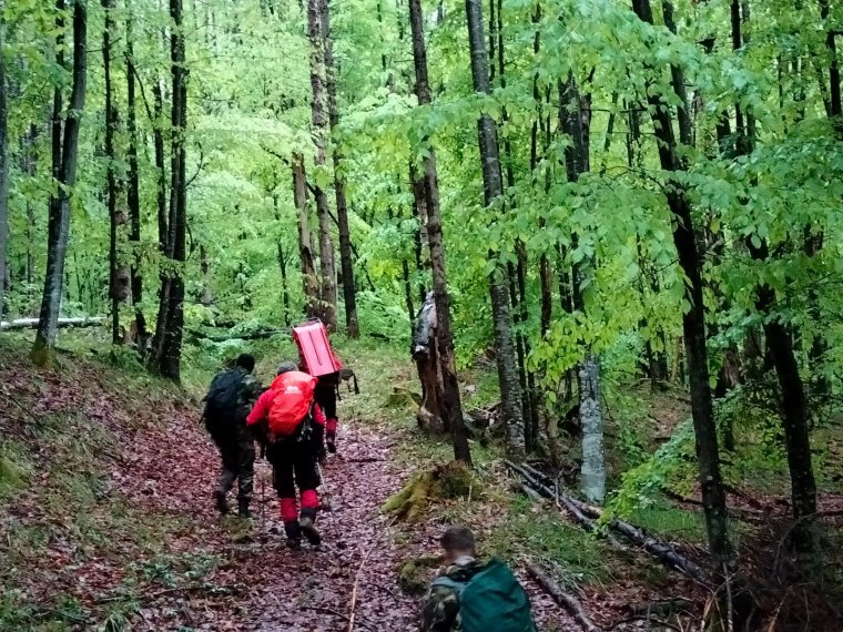 A Máramaros megyei hegyi csendőrök óvatosságra intik a hegygerincekre készülő turistákat