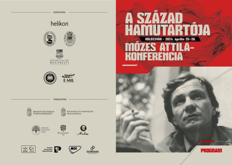 A század hamutartója: Mózes Attila életművére fókuszáló konferenciát tartanak Kolozsváron