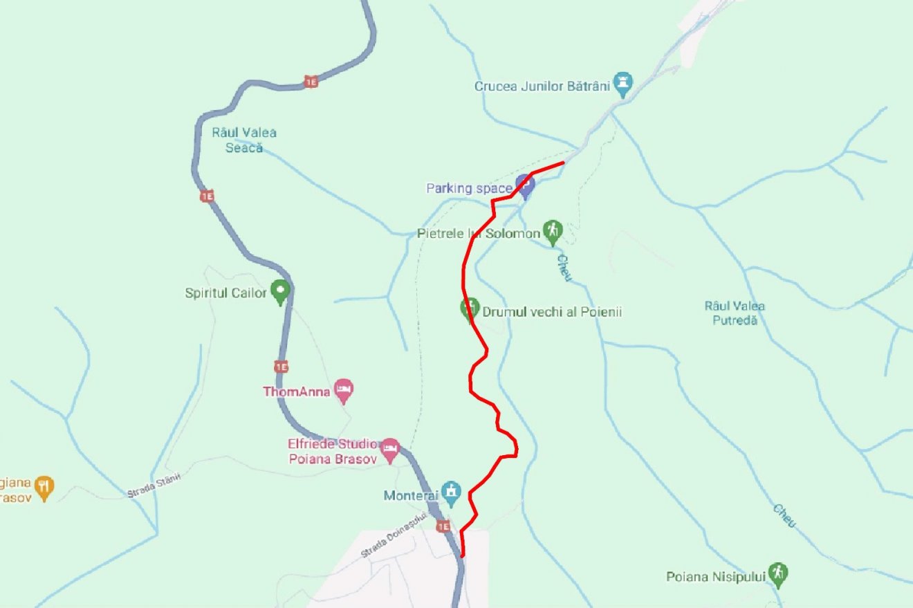 A Salamon-kőtől indul majd az új promenád •  Fotó: Facebook/Primăria Municipiului Braşov