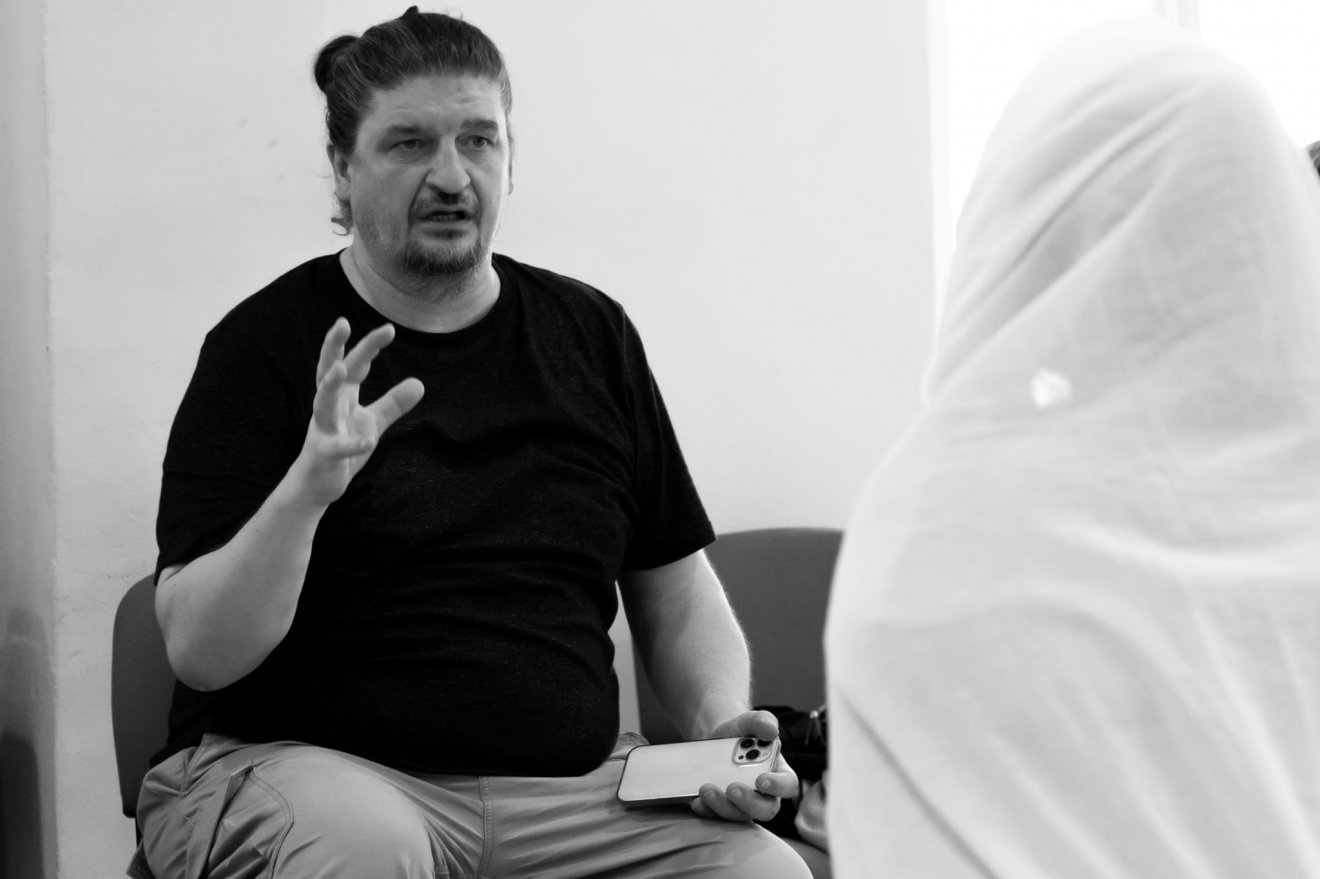 Novák Péter, a Jézus Krisztus szupersztár című produkció rendező-koreográfusa •  Fotó: Kolozsvári Magyar Opera / Facebook