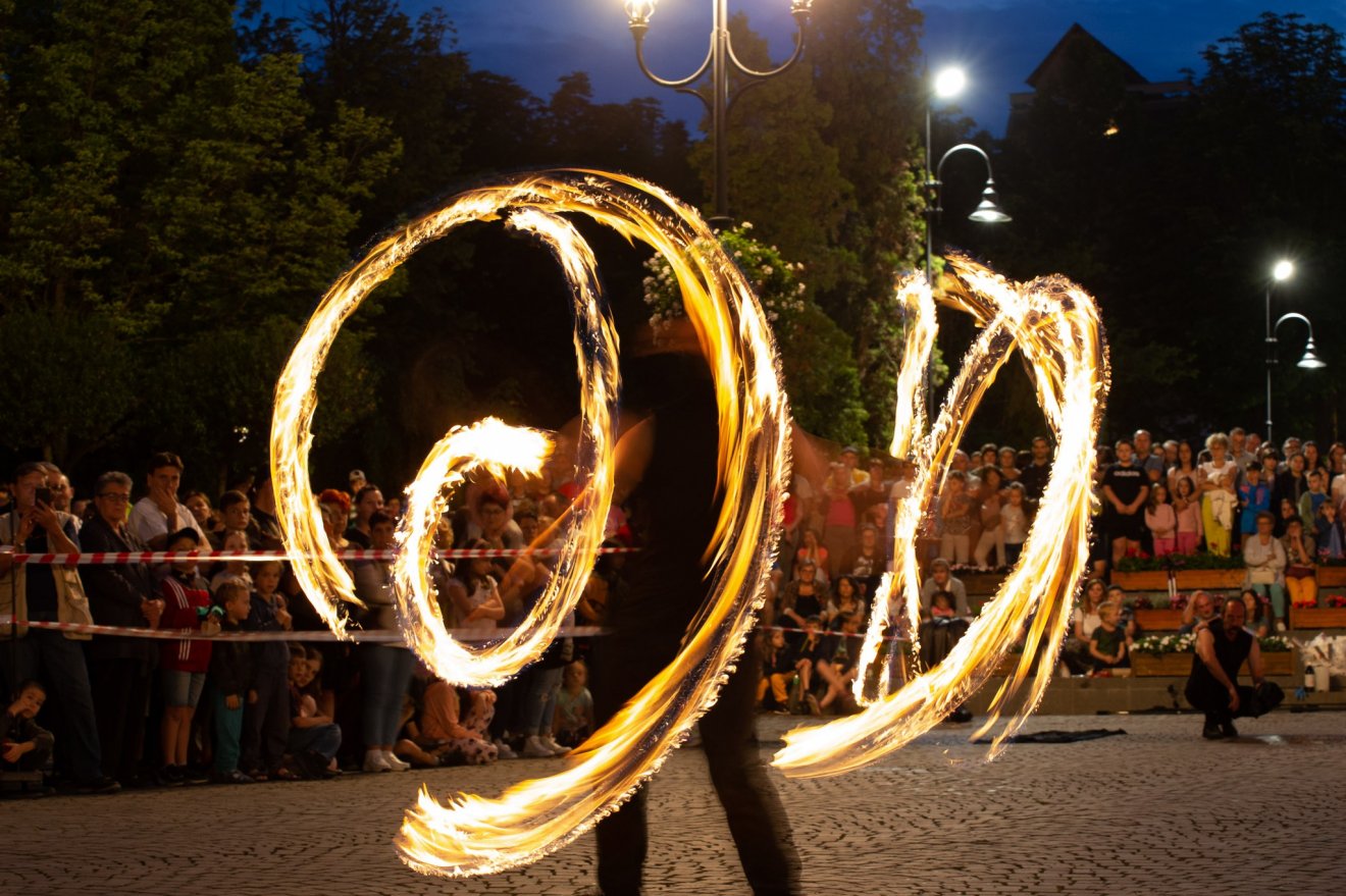 A Fire Flow című előadás •  Fotó: Toró Attila