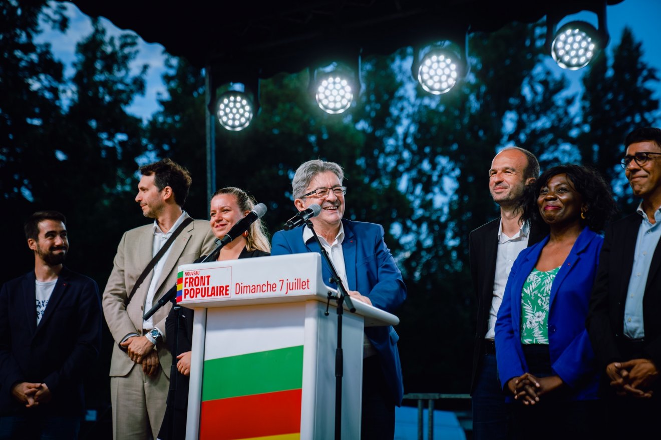 Kormányra vágynak. Az kommunistákat is soraiban tudó Új Népfront kezébe venné Franciaország irányítását •  Fotó: Facebook/La france insoumise