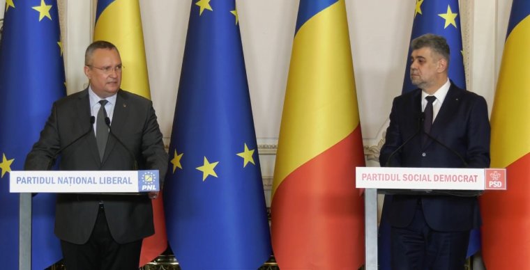 Beleszállt Ciolacu a koalíciós partner Ciucába, amiért az jobboldali kormány lehetőségéről tárgyal