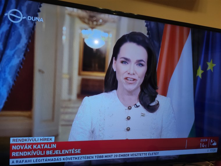 Lemondott Novák Katalin a köztársasági elnöki tisztségről (videó)