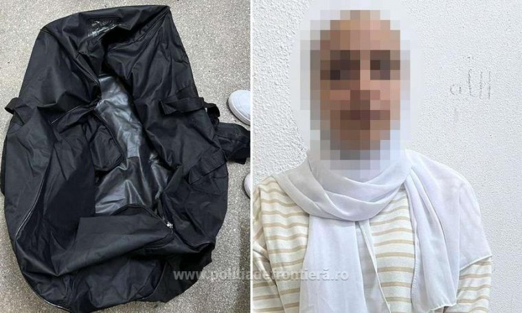 Táskában próbáltak átcsempészni egy szíriai nőt a magyar-román határon
