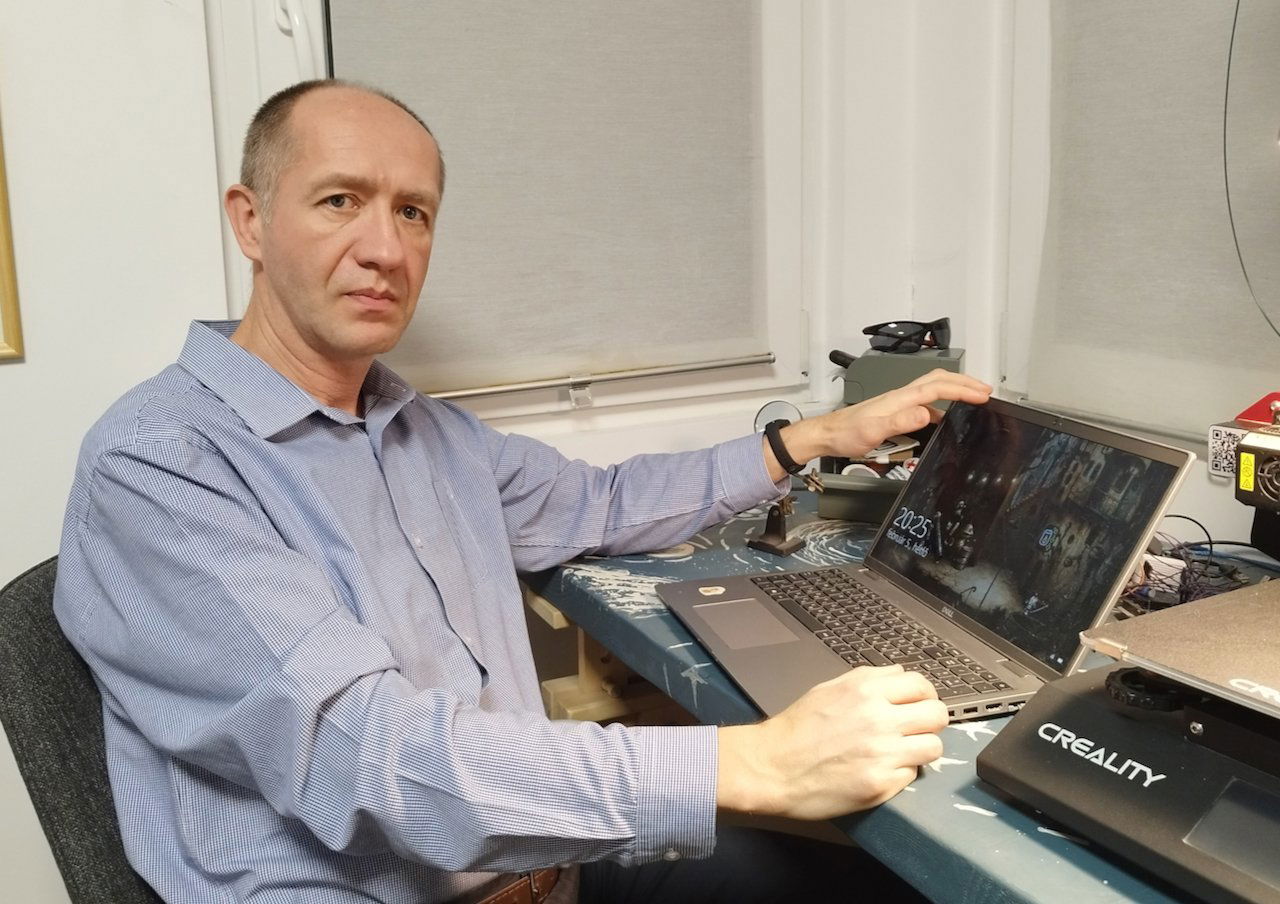 László István banki kiberbiztonsági szakértő felhívta a figyelmet, hogy a csalók lépést tartanak a technológia fejlődésével •  Fotó: László István személyes archívumából