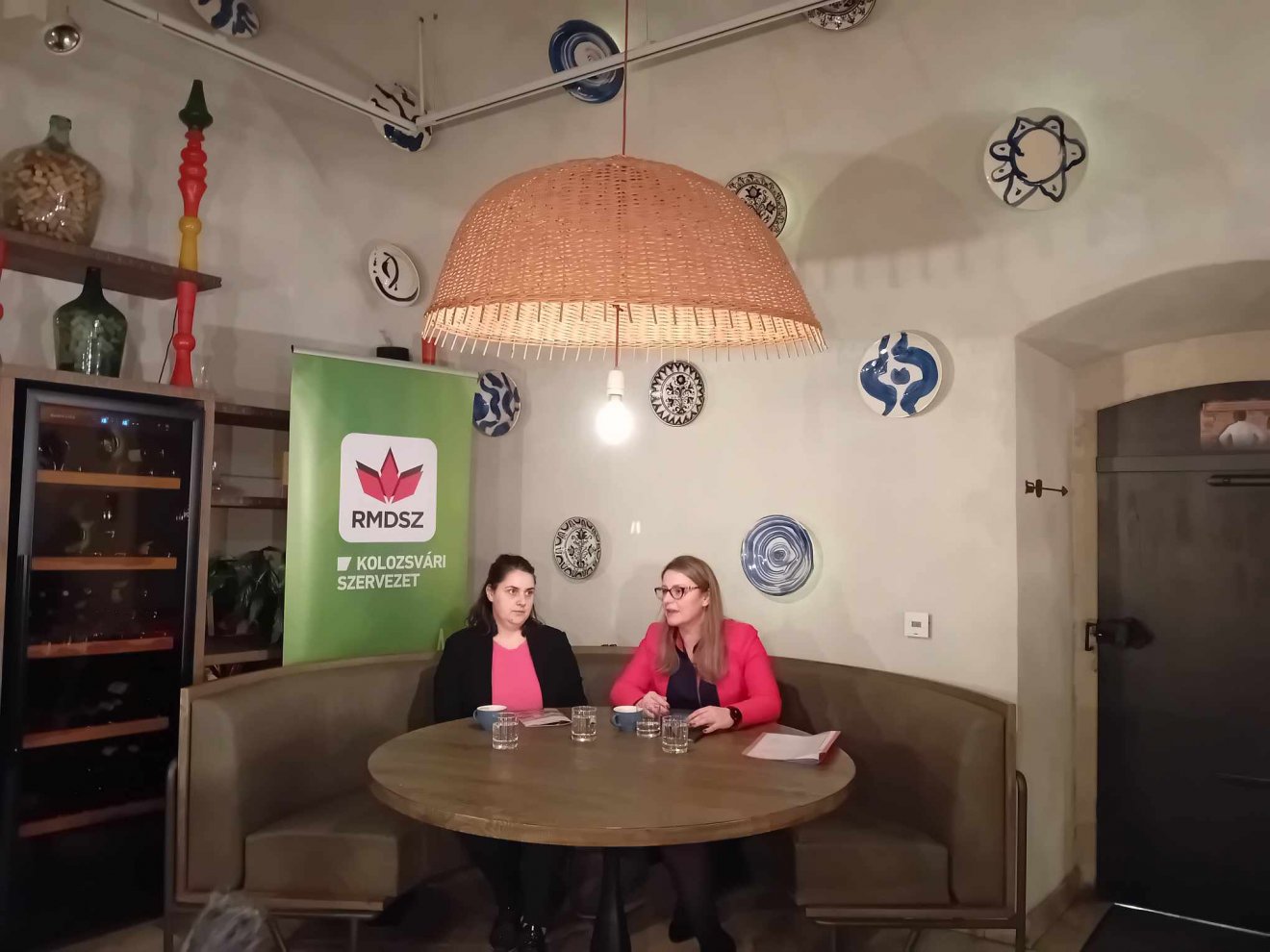 Fugel Edina tanácsos és Oláh Emese alpolgármester válaszolt kedden a sajtó képviselőinek kérdéseire •  Fotó: Bede Laura