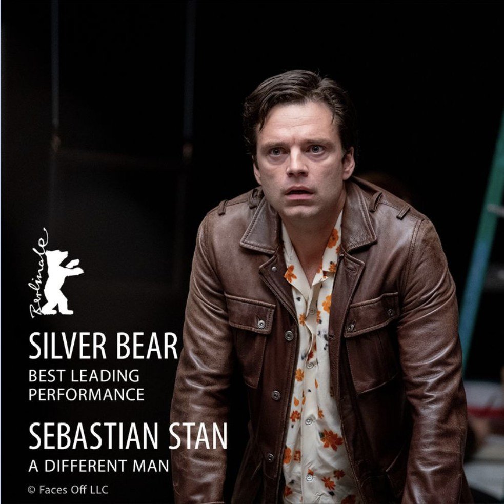 A legjobb főszereplőnek járó Ezüst Medve-díjat Sebastian Stan román-amerikai színész vehette át a Berlinálén •  Fotó: TIFF/Facebook