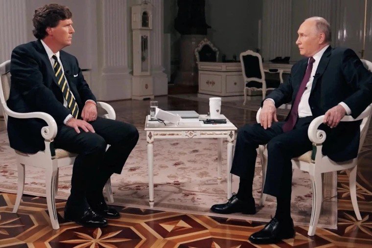 •  Fotó: X/Tucker Carlson videója