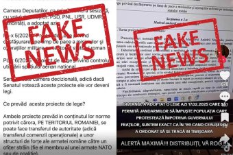 Álhírcunamit gerjesztett az orosz drónok lelövését lehetővé tevő román törvénytervezet képviselőházi elfogadása