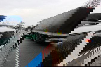 Autóbuszokat és tehergépkocsikat ellenőriz kiemelten egy héten át a rendőrség