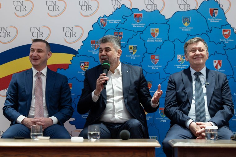 Ismét közigazgatási-területi átszervezésről beszélt Marcel Ciolacu