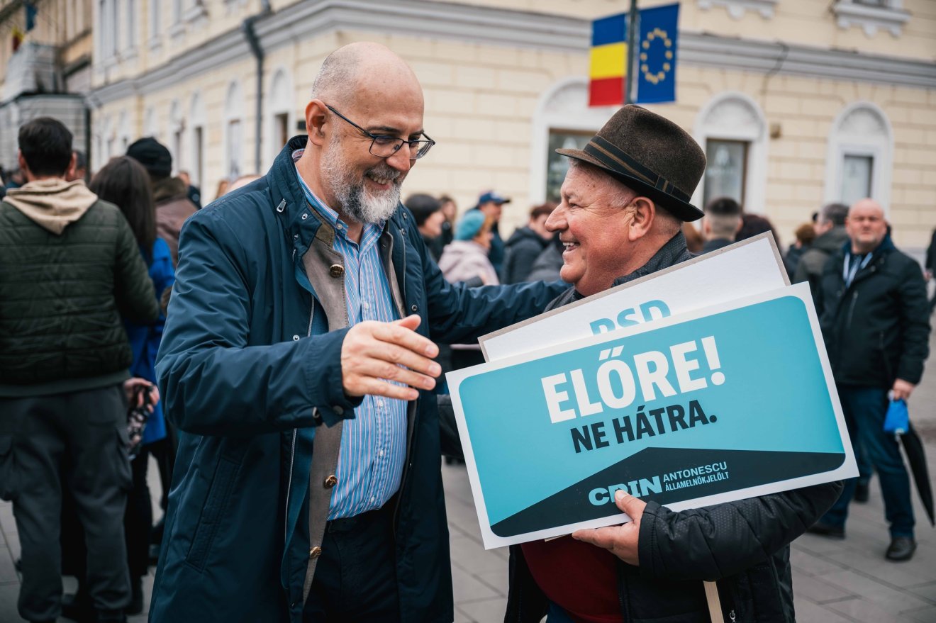 Crin Antonescu kampányrendezvény