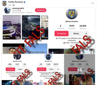 Rendőrök TikTok-álprofiljaira figyelmeztet a belügyminisztérium