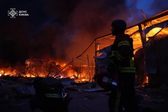 Kijevet támadták rakétákkal az oroszok, többen megsérültek