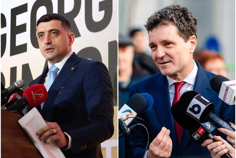 Felmérés: annyira fej fej mellett áll Simion és Dan, hogy tökéletesen egyforma a támogatottságuk