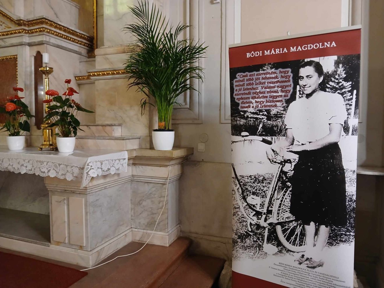 Gyászidő. A pápa halála miatt elhalasztják Bódi Mária Magdolna szombatra tervezett boldoggá avatását