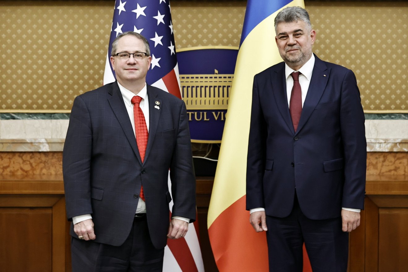 James Edwin „Trey” Trainor és Marcel Ciolacu az elnökválasztásról egyeztetett szombaton