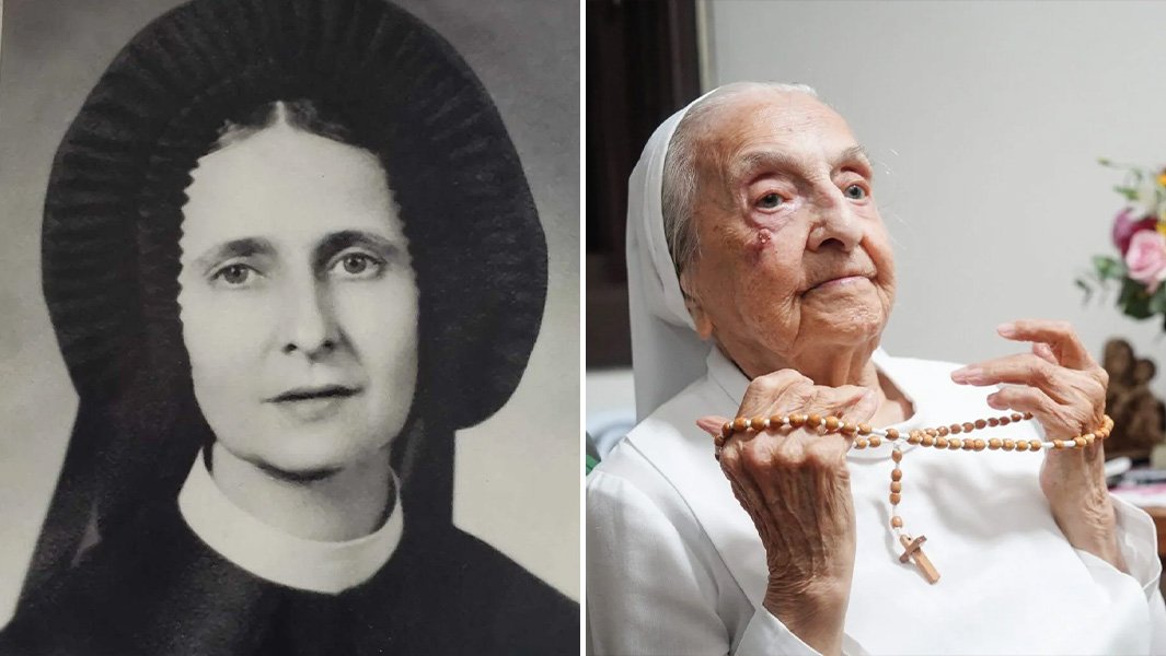 Inah Canabarro Lucas szerint az Úr a hosszú élet titka •  Fotó: Guinness Világrekordok