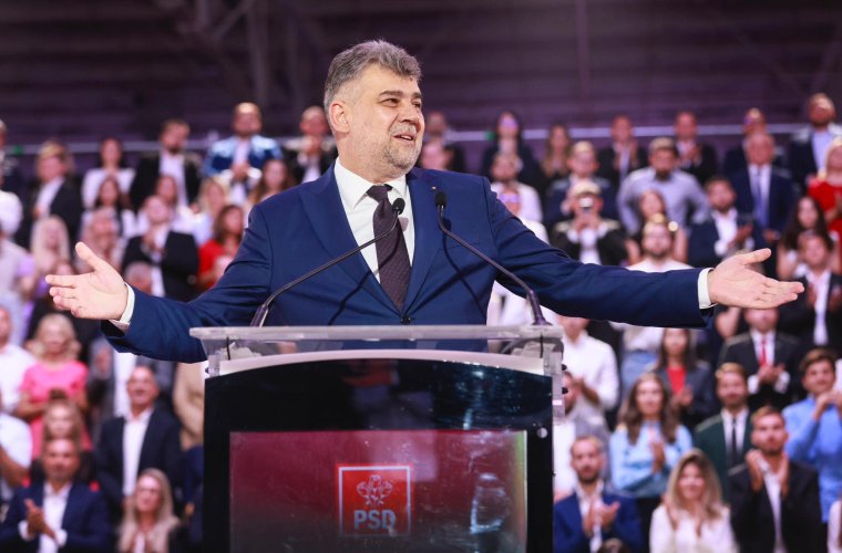 „Nehéz, de szükséges lépés”: Marcel Ciolacu lemondott a PSD elnöki tisztségéről