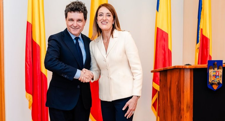 Roberta Metsolával találkozott Nicușor Dan