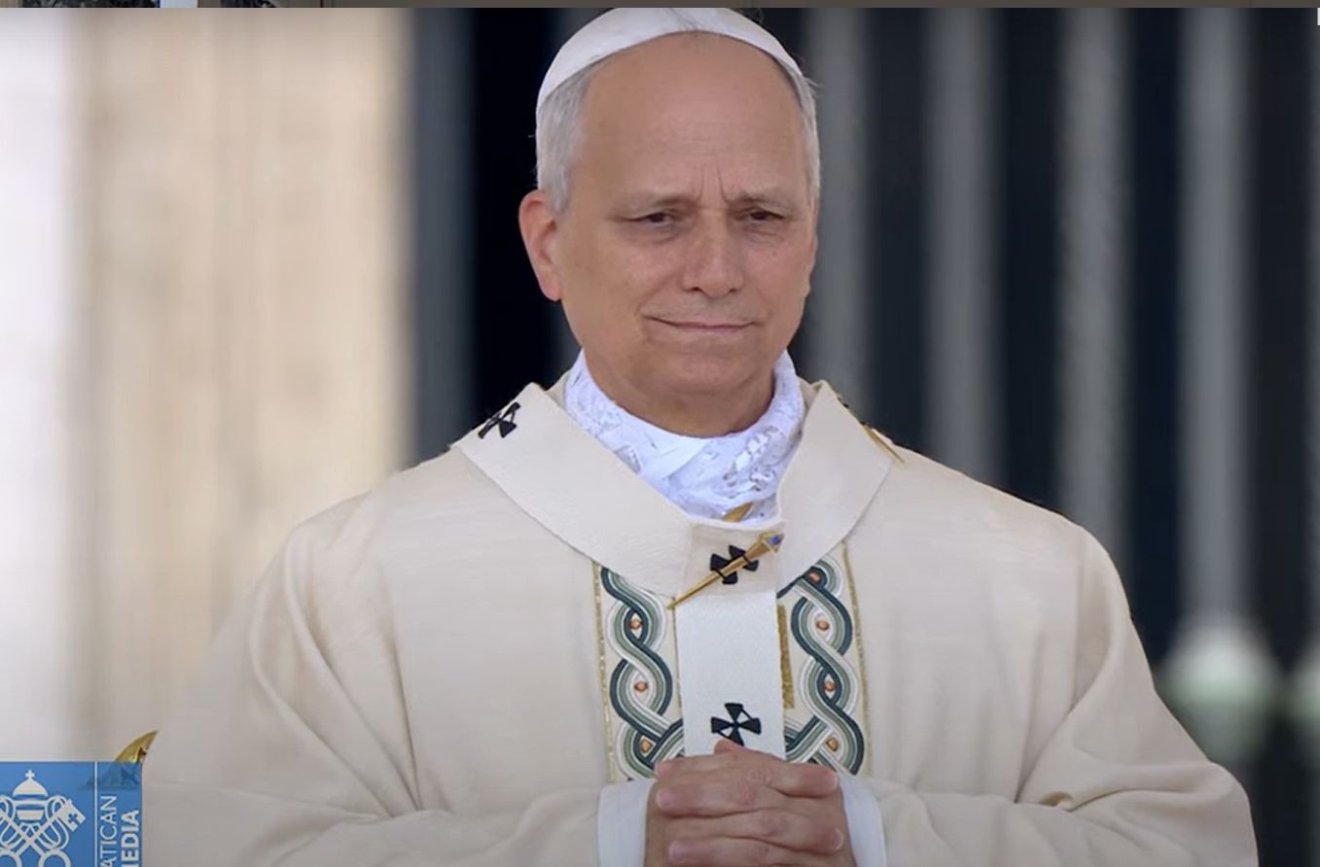•  Fotó: Vatican Live/képernyőmentés
