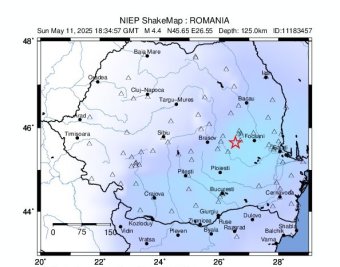 Közepes erejű földrengés rázta meg a Székelyfölddel szomszédos térséget