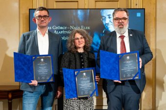 Erdélyiek is átvehették a Méhes György – Nagy Elek Alapítvány irodalmi díjait Budapesten