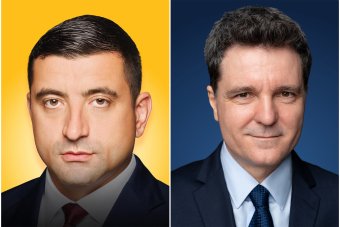 Exit poll: Nicușor Dan 54, George Simion 45 százalékon áll az államfőválasztási harcban