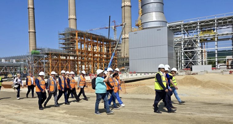 Célegyenesben a marosnémeti hőerőmű, idén kész lesz az első turbina