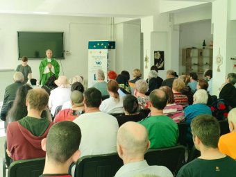 Önkéntes beteglátogatók járnak a máramarosszigeti kórházba, ahol a plébános szentmiséket fog tartani