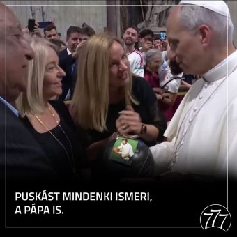 „Puskást mindenki ismeri, a pápa is” – a magyar cigány válogatott Rómában