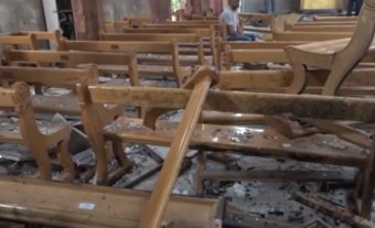 Elítélte az Európai Unió Külügyi Szolgálata egy keresztény templomban elkövetett szíriai robbantást