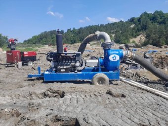 Csökken a Korond-patak sótartalma, de Dicsőszentmártonban ismét leáll a vízmű