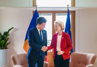 Romániába érkezik hétfőn az Európai Bizottság elnöke