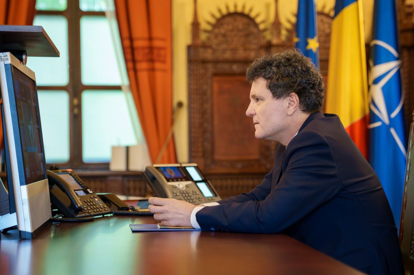 •  Fotó: X/Nicușor Dan