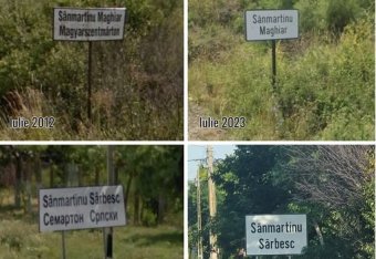 Román nyelvűre cserélték két bánsági település kétnyelvű helységnévtábláját, panaszt nyújtottak be miatta