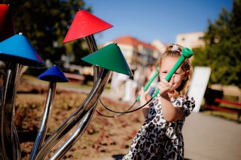 Különleges zenés játszóteret avattak Szatmárnémetiben