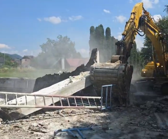 Lerombolják a nagybányai strandot, helyén hamarosan megkezdődik az aquapark építése
