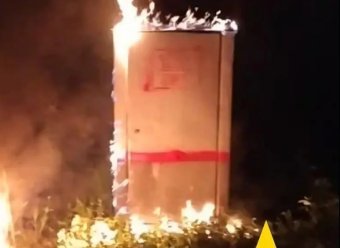 Tűz ütött ki Moszkva mellett egy ukrán dróntámadás után, ukrán szabotőrök az orosz vasutat támadták