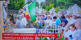 Elhatárolódik az ortodox egyház, miután legionárius zászlóval emlékeztek meg egy tavaly szentté avatott legionárius ortodox papról