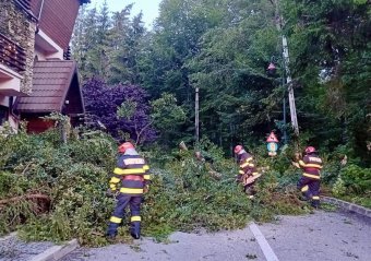 Erdélyi megyékben is okozott károkat a vihar