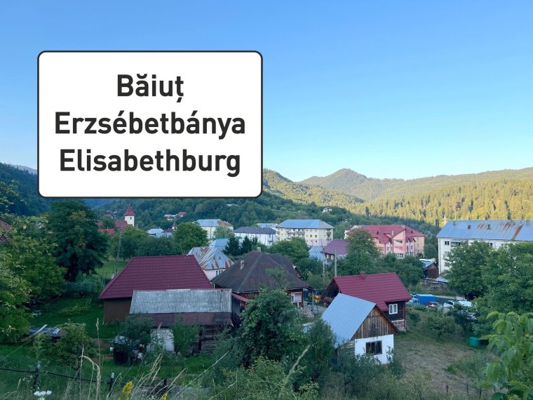 Magyar felirat is lesz a Máramaros megyei Erzsébetbánya helységnévtábláján